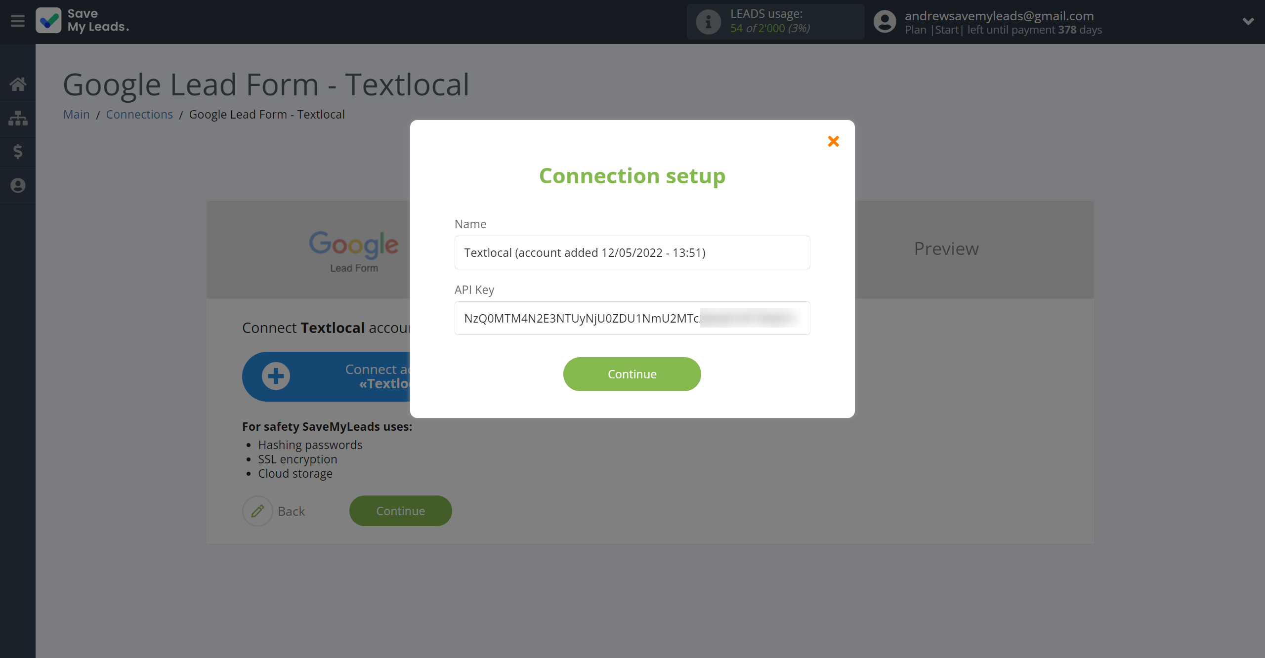 How to Connect Google Lead Form with Textlocal | Data Destination account connection How to Connect Google Lead Form with Textlocal | Data Destination account connection